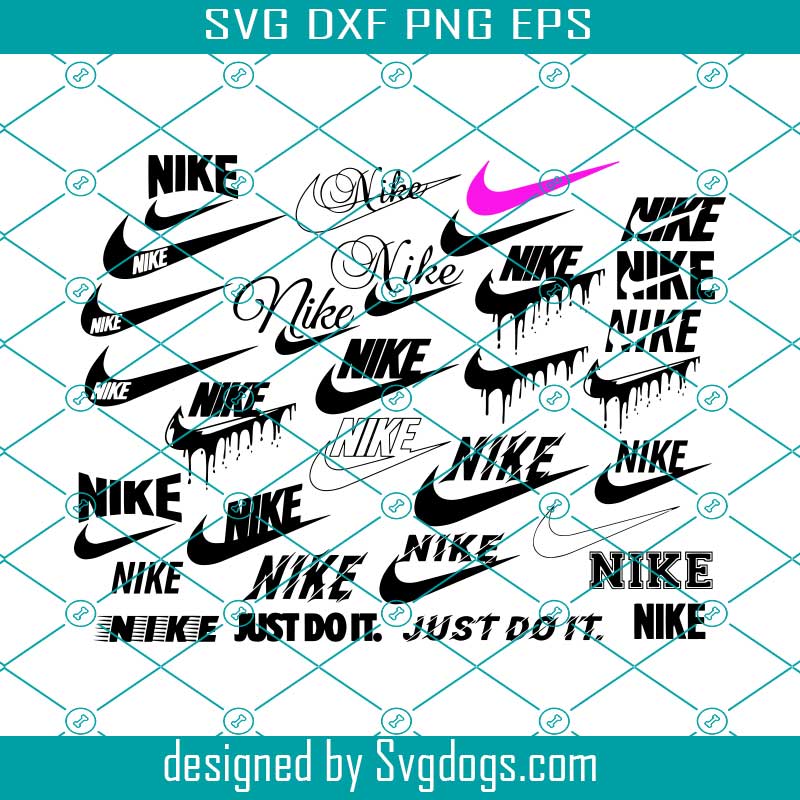 dripping nike svg