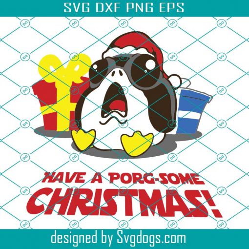 Porg Christmas Svg, Star Wars Christmas Svg, Star Wars Porg Svg, Porg Christmas Porg Svg