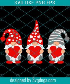 Gnome Valentine's Day Svg, Gnome SVG Valentines Shirt, Love Svg, Hugs, Heart Svg, Cricut, XOXO, Cut File, Svg