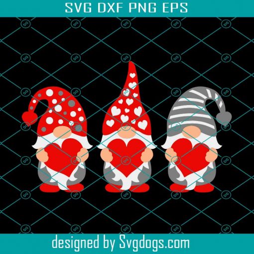 Gnome Valentine’s Day Svg, Gnome SVG Valentines Shirt, Love Svg, Hugs Svg