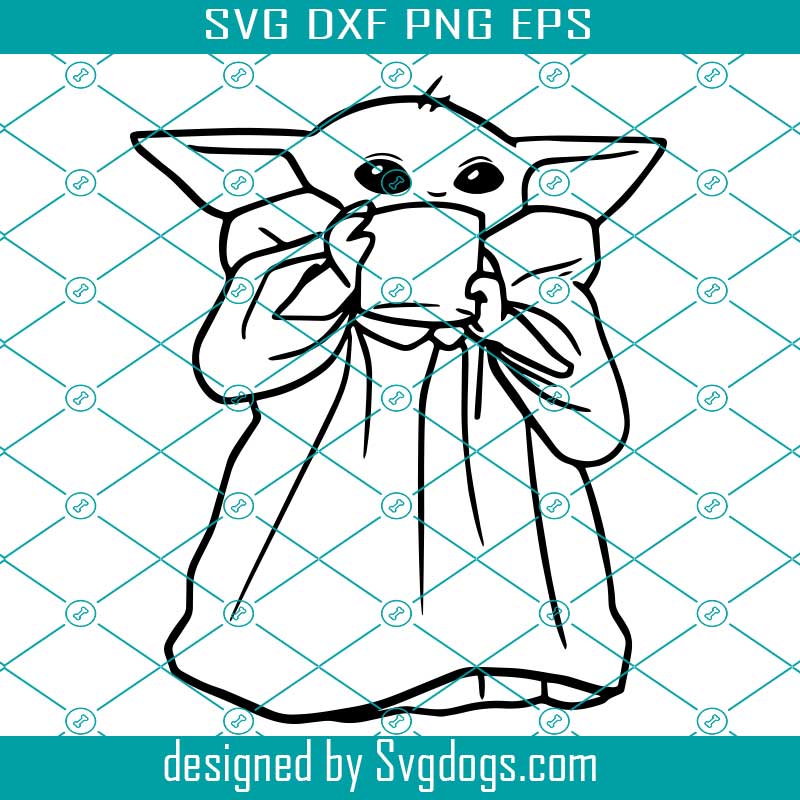 Free Free 84 Baby Yoda Coffee Svg Free SVG PNG EPS DXF File