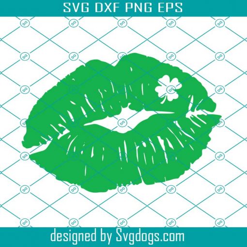 St Patricks Day Svg, Distressed Kiss Svg, Lips Kiss Svg, St Patricks Day Shirt Svg, Boys Gilrs Svg