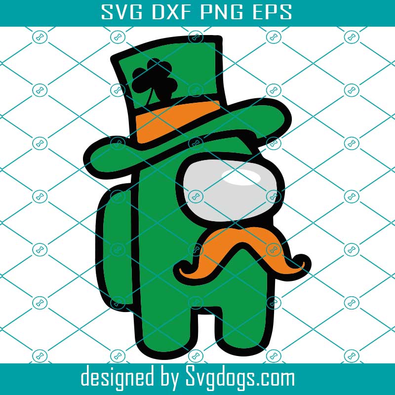 St Patricks Day Svg Cut Files For Cricut Svg Lucky Among Us Svg Lucky Shamrock Svg Green Among Us St Patrick S Day Svg Svgdogs