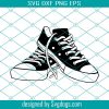 Chucks And Pearls Vector Svg, Cricut Machine Svg, Jpg, Ai, Pdf, Dxf, Eps, Png Svg, Easy Download Svg