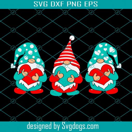 Valentines Day Gnome Svg, Gnomes Love Svg, Gnomes Hold Hearts Svg, Gnomes Gifts Svg, Hearts Svg, Love Svg