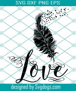 Love Svg, Valentine Svg, Trending Svg, Trending Now, Feather, Feather Shirts, Feather Gifts, Feather Vector, Black Feather, Diy Crafts, Svg Files