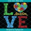 I See You True Color That’s Why I Love You Svg, Autism Svg, Autism Awareness Svg