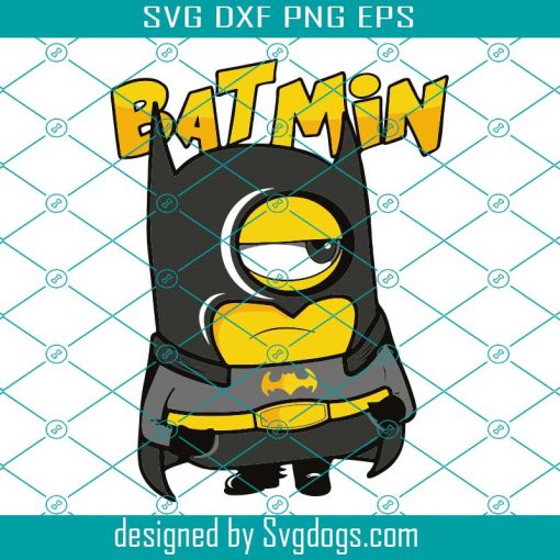 Batman Svg, Father’s Day Svg, Bat Min Svg, Bat Man Svg, Minion Svg, Minion Batman Svg, Birthday Boy Svg, Super Heroes Svg, Birthday Gift Svg