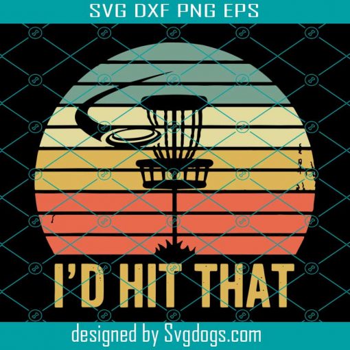 Disc Golf Svg, Vintage Disc Golf Svg, Frisbee Golf Disc Sport Svg