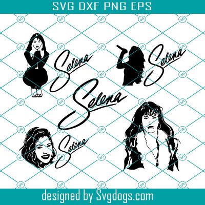 Selena Quintanilla Svg Bundle, Silhouette Svg, Selena Quintanilla Svg ...