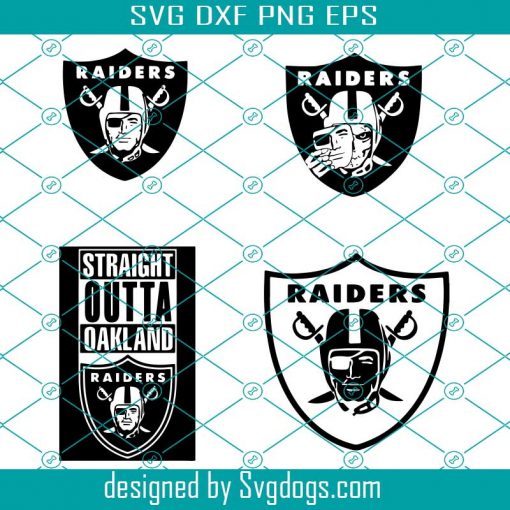 Super Sport Las Vegas Raiders Football Logo Bundle Collection Svg, Las Vegas Raiders Skull Svg, Sport Svg, Football Teams Svg