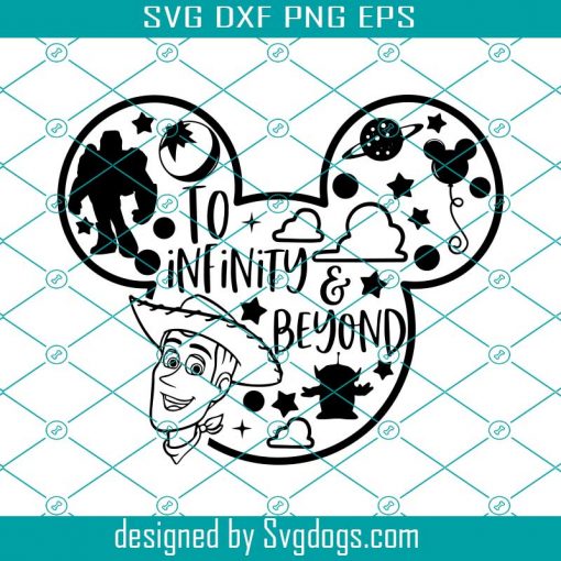 To Infinity And Beyond Svg, Toy Story Svg, Mickey Svg
