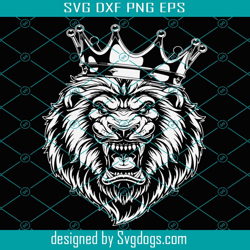 Free Free 240 Lion Head With Crown Svg SVG PNG EPS DXF File