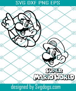 Super Mario Svg, Mario Svg, Super Svg