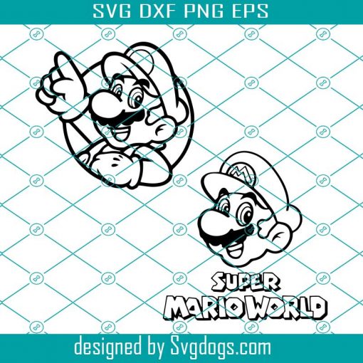 Super Mario Svg, Mario Svg, Super Svg