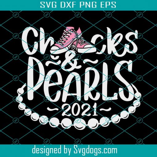 Chucks And Pearls Svg, Chucks Svg,  Pearls Svg, Trending Svg