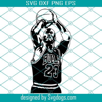 Michael Jordan Svg, Basketball Air Jordan Logo Svg, Jordan 23 Jersey ...