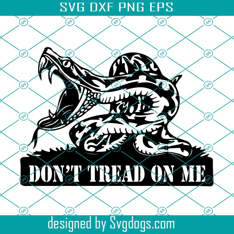 Download Don T Tread On Me Svg Snake Svg Trending Svg Svgdogs