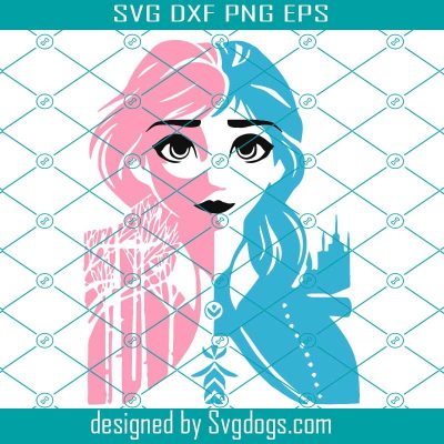 Frozen 2 Svg, Anna Svg, Elsa Svg, Anna Elsa Olaf Sven Kristoff Bruni ...