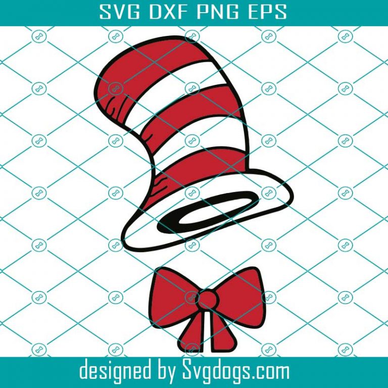 Hat Svg, Hat Dr Seuss Svg, Dr Seuss Svg, The Cat In The Hat Svg, Dr ...