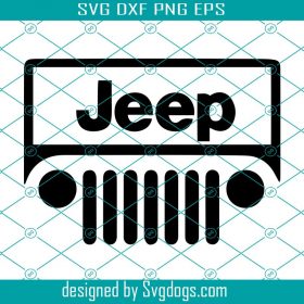 Jeep Grill Svg, Cricut Svg, Jeep Svg, Jeep Grill Svg - Svgdogs.com