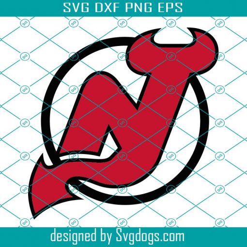 New Jersey Devils Logo Svg, New Jersey Devils Cut File For Svg, New Jersey Devils Svg, New Jersey Devils NHL Team Logo Svg