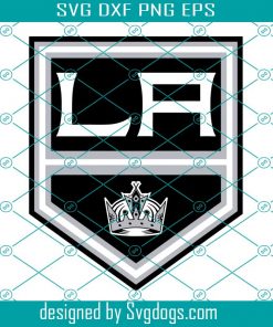 Los Angeles Kings Svg, Los Angeles Kings Of Svg, Los Angeles Kings Png, Jpg, Dxf, NHL Team Logo Svg