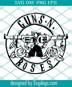Vintage 1990s Gun N Roses Logo Svg, Trending Svg, Guns N Rose Svg, Guns And Roses Svg, Guns Svg, Guns Logo Svg, Roses Svg, Roses Logo Svg