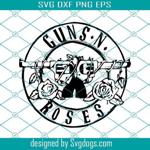 Vintage 1990s Gun N Roses Logo Svg, Trending Svg, Guns N Rose Svg, Guns And Roses Svg, Guns Svg, Guns Logo Svg, Roses Svg, Roses Logo Svg