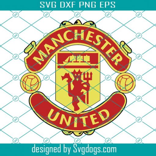 Manchester United Svg, Manchester United Silhouette Logo Svg, Sport Svg