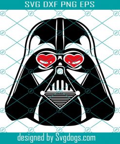 Darth Vader Svg, Darth Love Svg, Star Wars Love Svg, Valentine’s Day Svg, Skull Svg