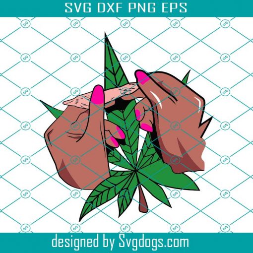 Cannabis Weed Leaf Svg, Cannabis Lover Svg, Cannabis Gift Svg, Weed Gift Svg, Love Weed Svg