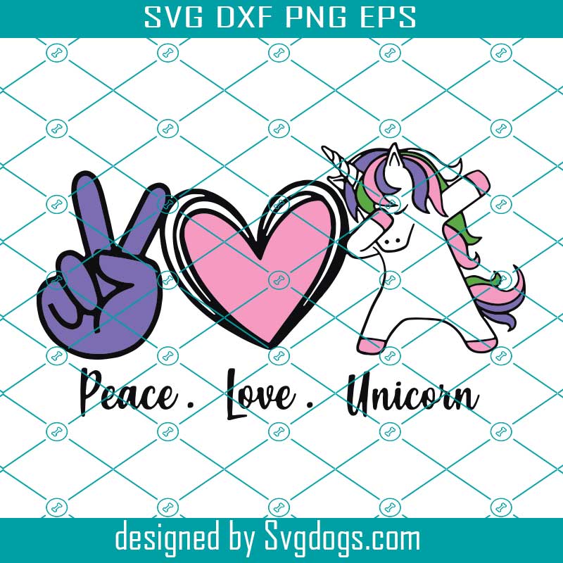 Free Free 207 Peace Love Unicorn Svg SVG PNG EPS DXF File