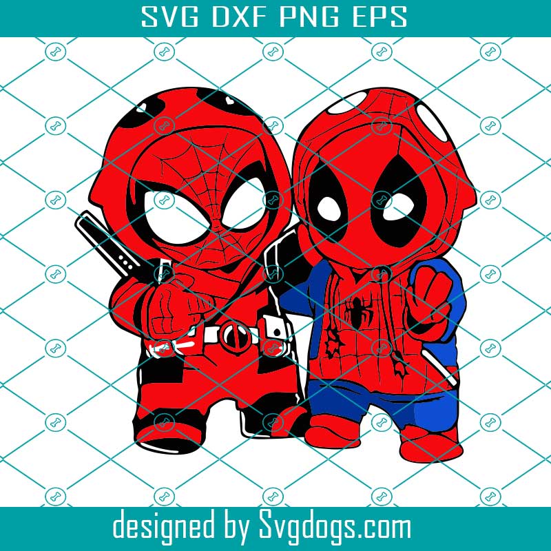Spiderman And Deadpool Svg Spiderman Svg Spiderman Gift Svg Spiderman Shirt Svg Spiderman Marvel Svg Trending Svg Svgdogs