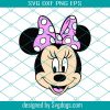 Minnie Mouse Svg, Red Dress Polka Dots Polkadots Digital Svg, Disney Svg