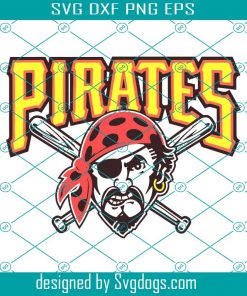 Pittsburgh Pirates Logo MLB Baseball Svg, Skull Svg, Trending Svg