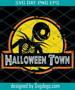 Halloween Skellington Town Svg, Christmas Svg ,Halloween Svg, Skellington Svg