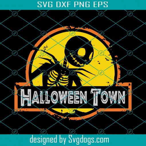 Halloween Skellington Town Svg, Christmas Svg ,Halloween Svg, Skellington Svg