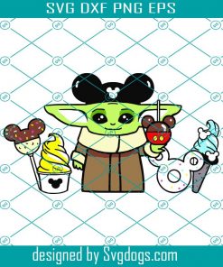 Baby Yoda Svg, Pennywise Svg, Layered By Color Svg