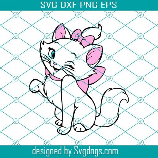 Layered Svg, Aristocats Svg, Marie Svg, Aristocats Svg, Disney Svg, Cat Svg