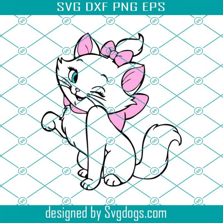 Layered Svg, Aristocats Svg, Marie Svg, Aristocats Svg, Disney Svg, Cat ...