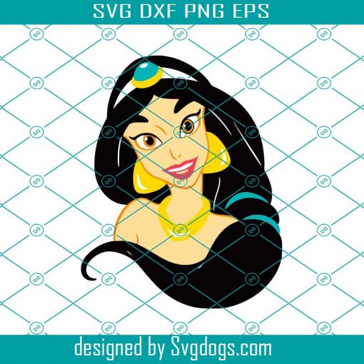 Disney Princess Jasmine Svg, Disney Shirt Svg, Jasmine Svg, Disney Princess Svg