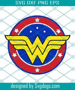 Wonderwoman Layered Colorful Logo Symbol Svg, Wormen Svg