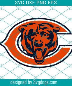Chicago Bears Logo Svg, Sport Svg, Bears Svg