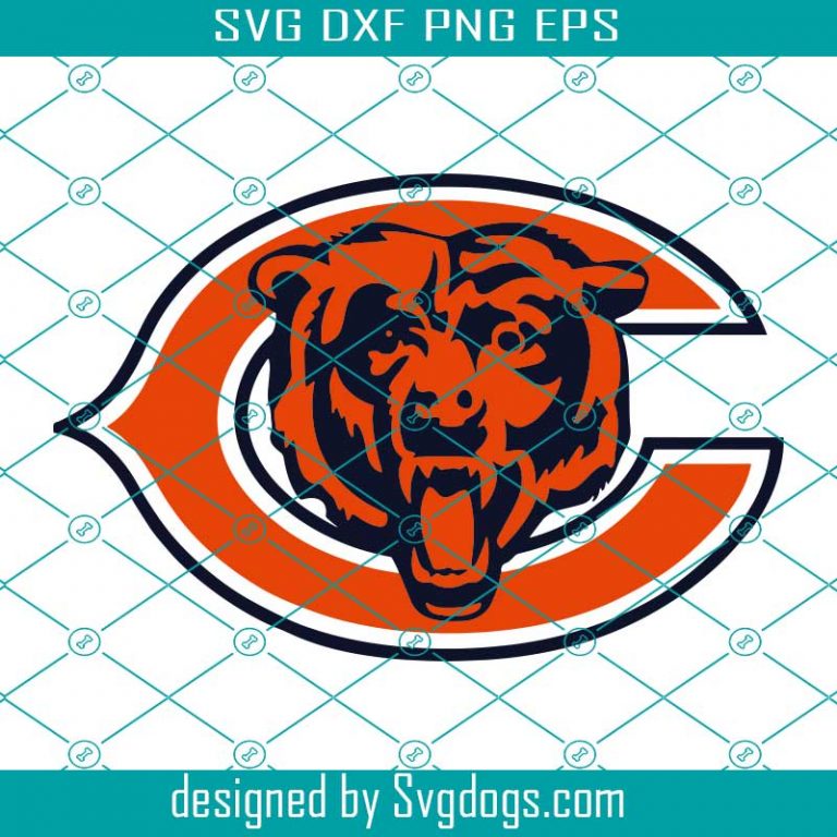 Chicago Bears Logo Svg, Chicago Bears Svg, Bears Svg, Chicago Bears Svg ...