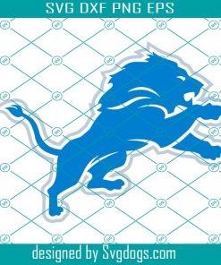 Detroit Lions Logo Svg, Sport Svg, Lions Svg