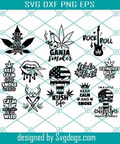 Weed Svg, Marijuana Svg, Cannabis Svg, Smoke Weed Svg, High Svg, Rolling Tray Svg, Blunt Svg