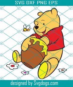Winnie the Pooh Svg, Nursery Print Baby Shower Decor Tigger Piglet Eeyore Svg, Disney Svg