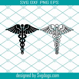 Medical Symbol Svg, Nurse Svg, Caduceus Svg, Medical Logo Svg