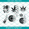 Weed Skull Svg, Cannabis Skull Svg, Weed Svg, Cannabis Svg, Skull Svg, Marijuana Svg, Weed Skull Svg